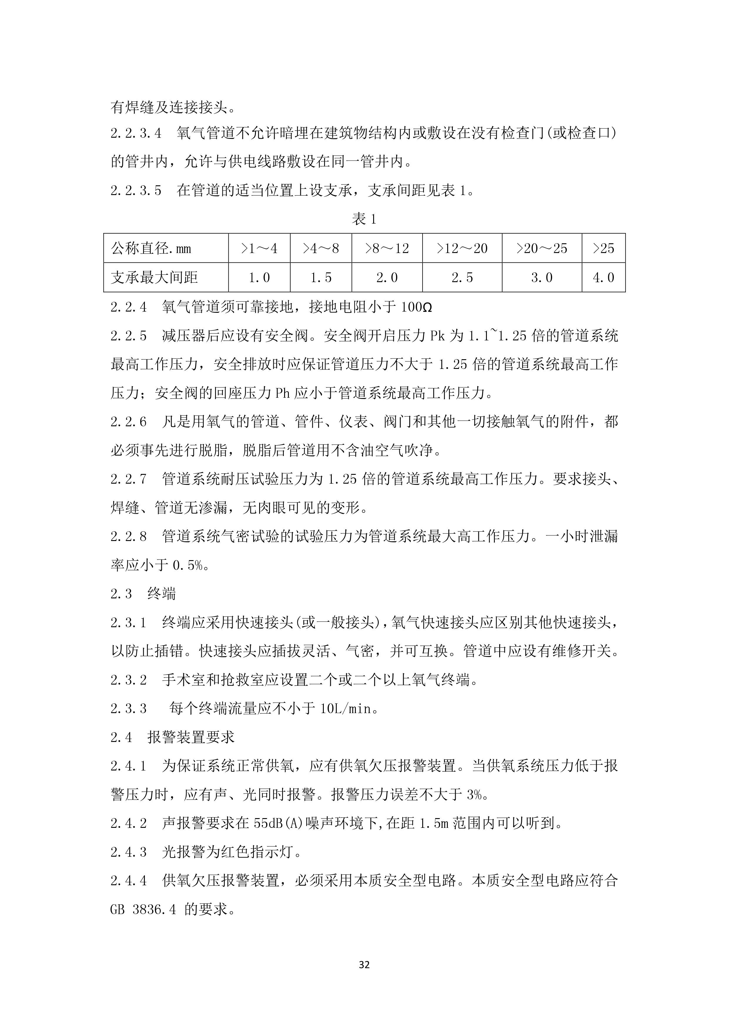 医用中心供氧系统产品注册技术要求4