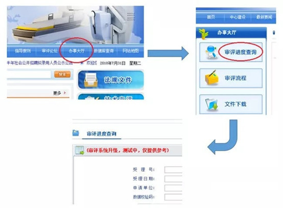 器审中心官网查询