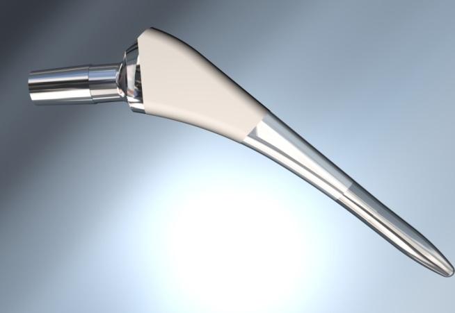 生物型股骨柄柄部