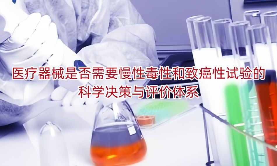 医疗器械是否需要慢性毒性和致癌性试验的科学决策与评价体系