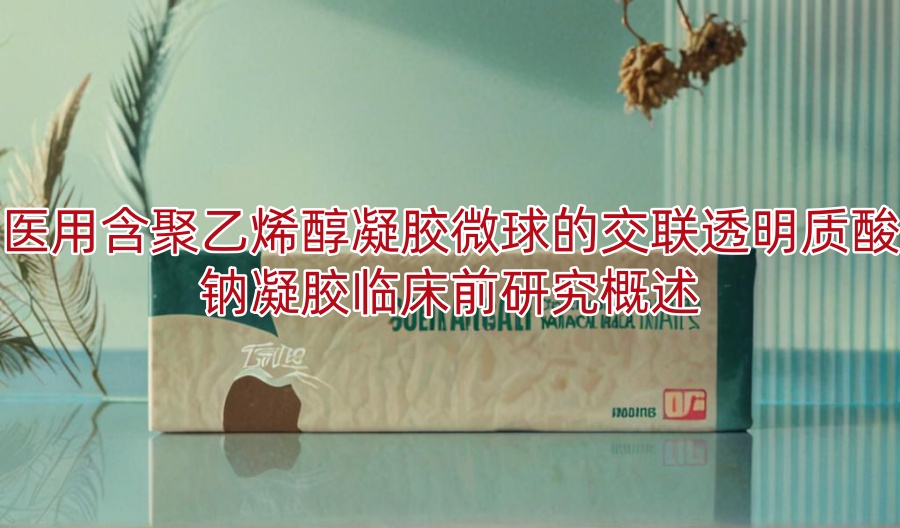 医用含聚乙烯醇凝胶微球的交联透明质酸钠凝胶临床前研究概述