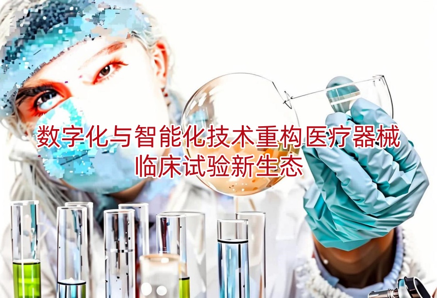 数字化与智能化技术重构<a href=/cro/ target=_blank class=infotextkey>医疗器械临床试验</a>新生态