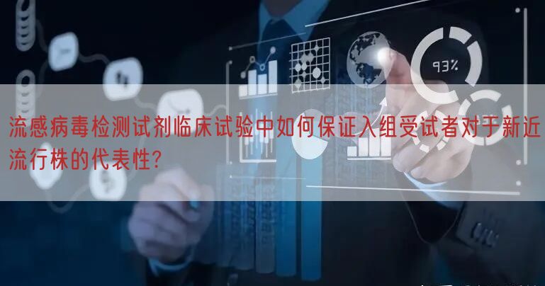 流感病毒检测试剂临床试验中如何保证入组受试者对于新近流行株的代表性?(图1)