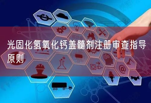光固化氢氧化钙盖髓剂注册审查指导原则(图1)