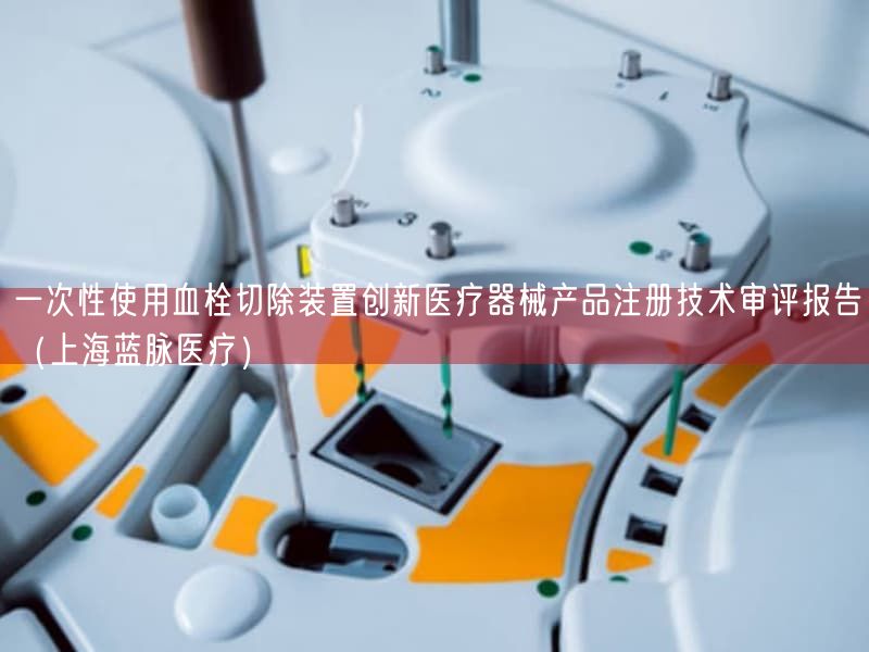 一次性使用血栓切除装置创新医疗器械产品注册技术审评报告(上海蓝脉医疗)(图1)